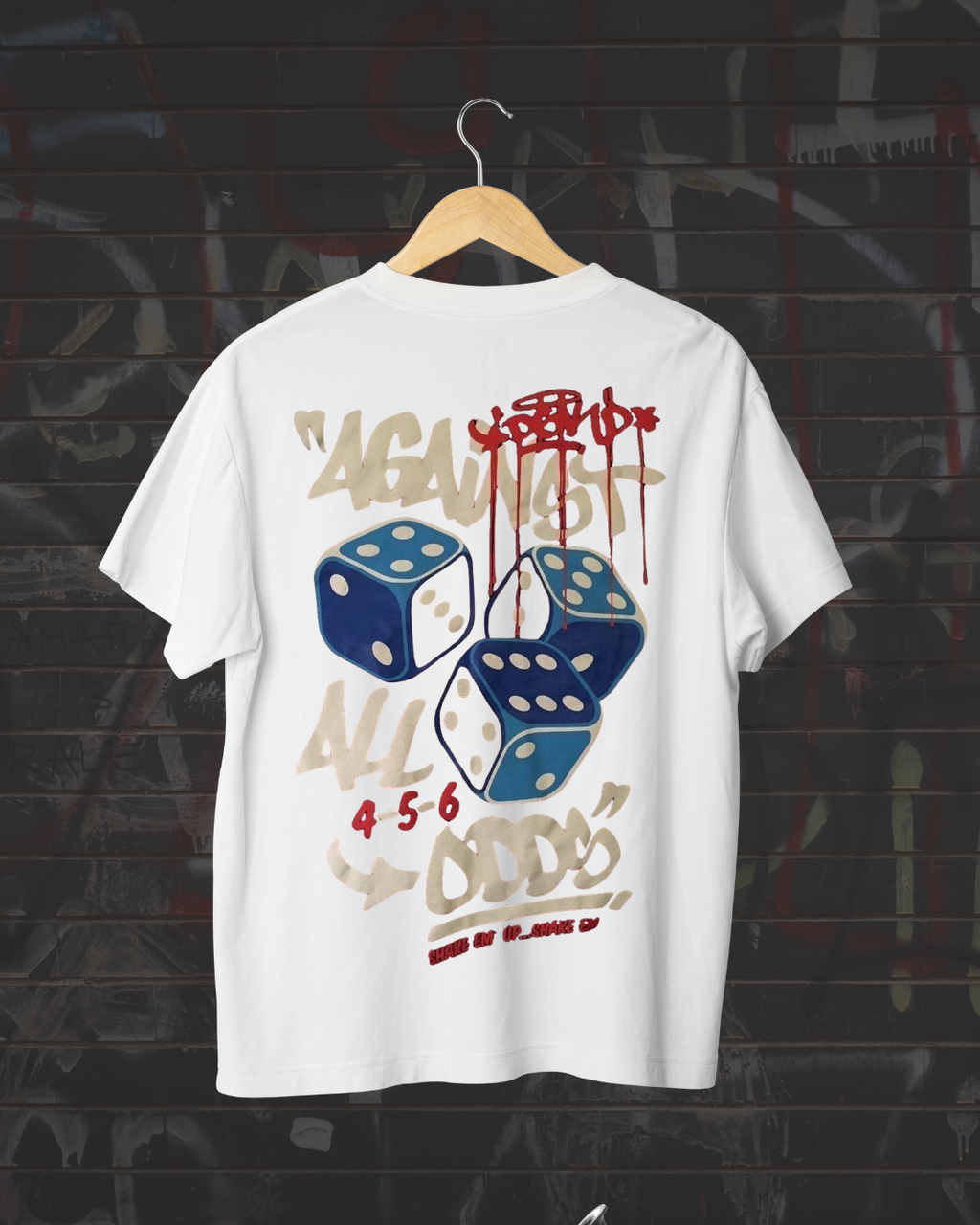 Against All Odds DTF Print Design