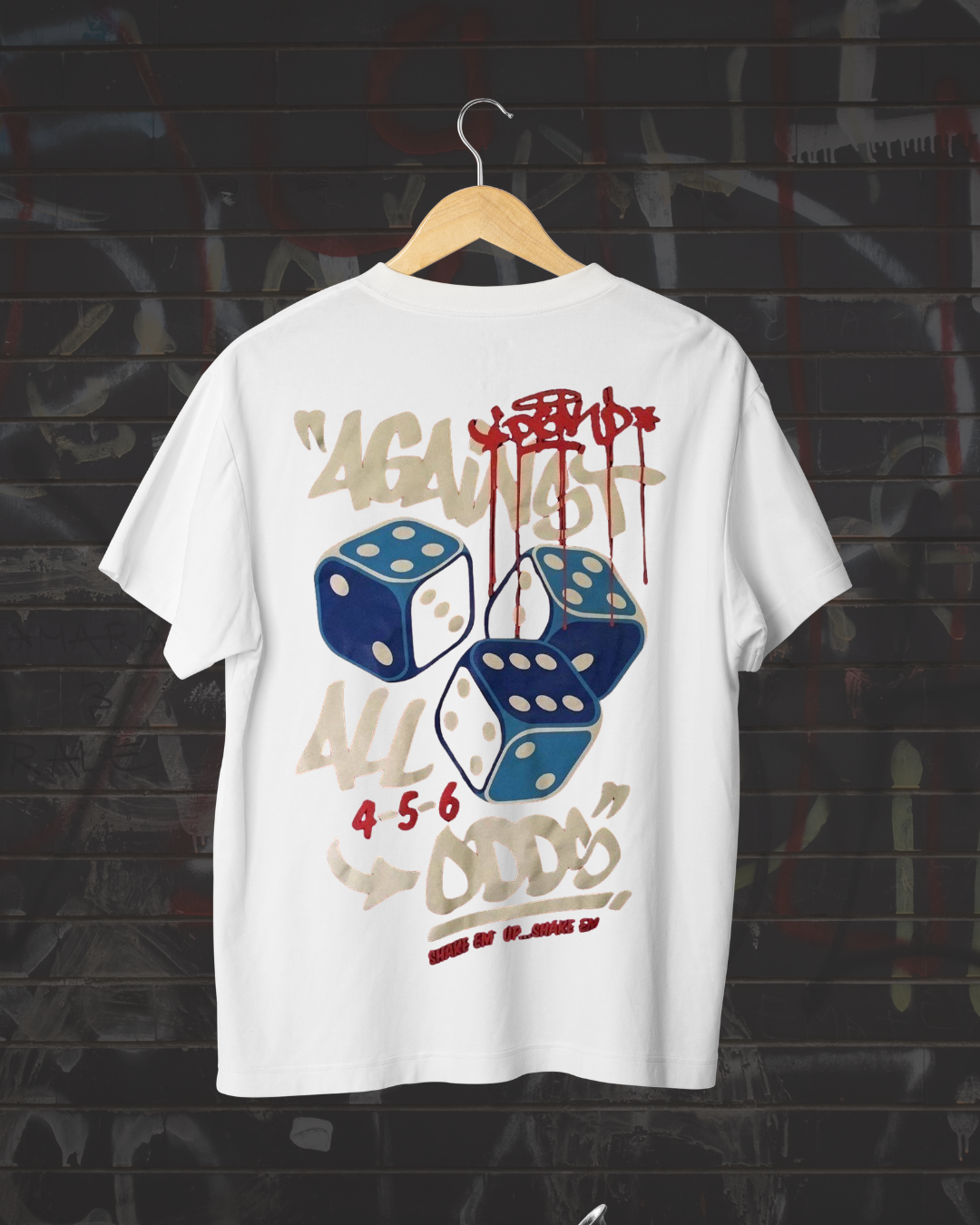 Against All Odds DTF Print Design