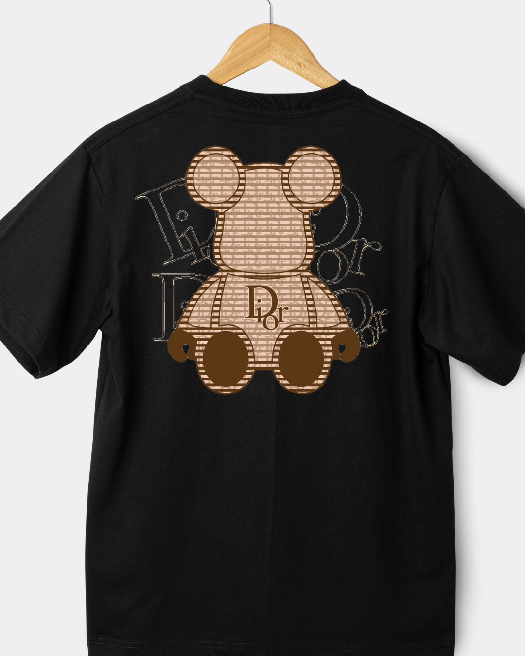 Dior Bear T-Shirt DTF Print Design