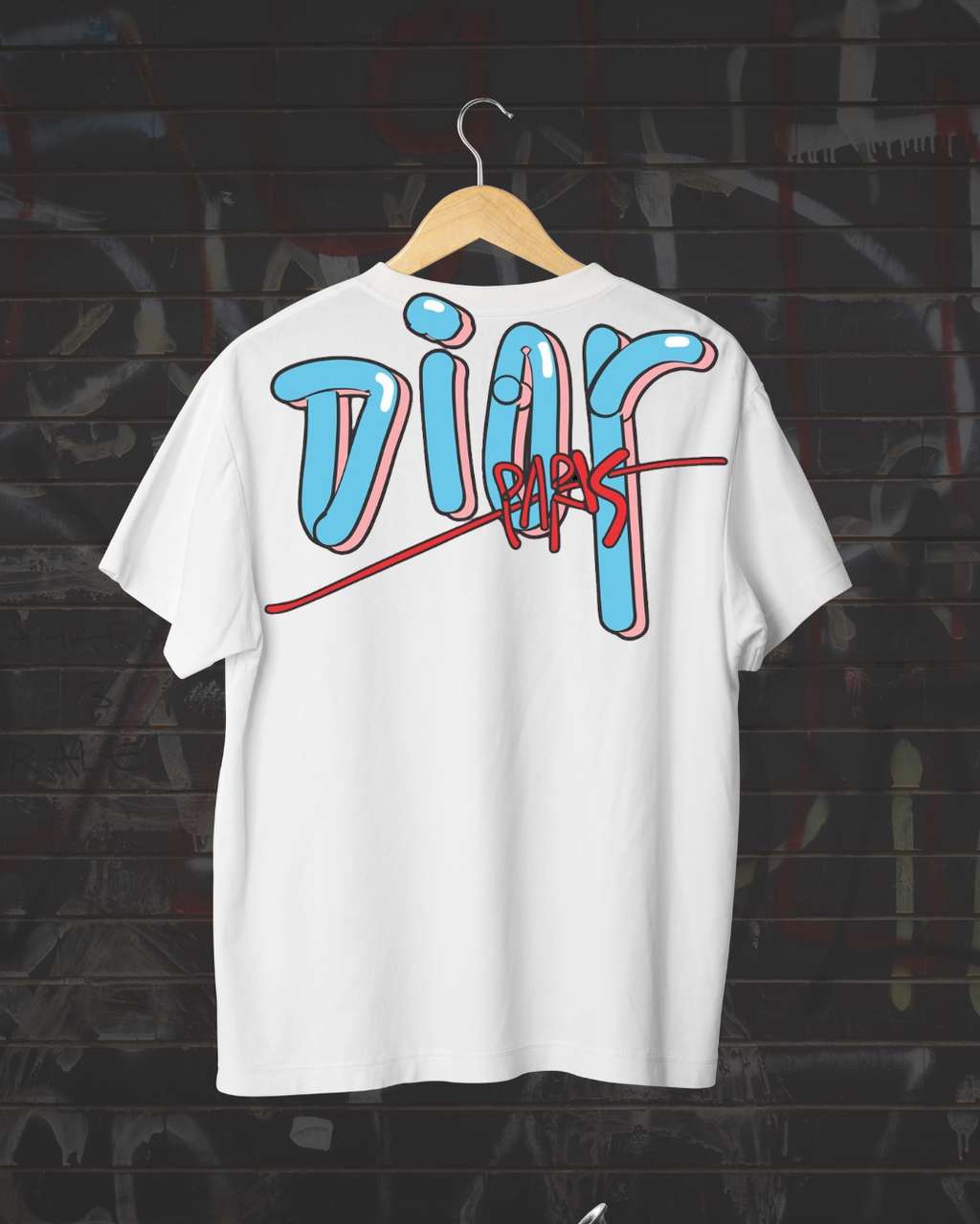 Dior Paris T-Shirt Print Design