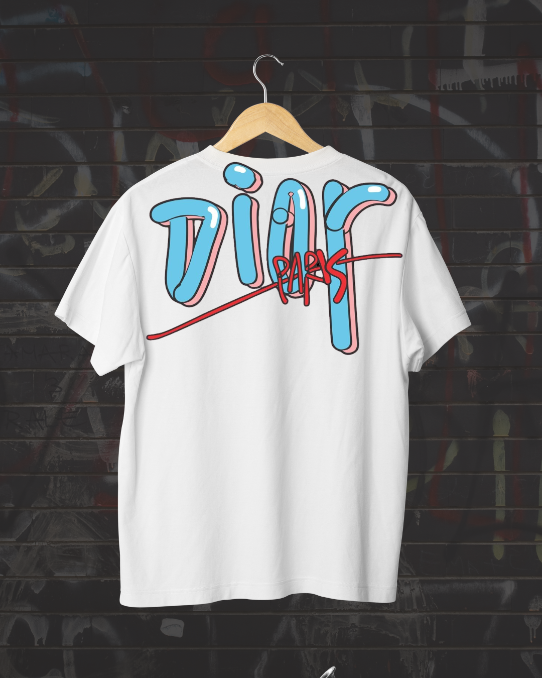 Dior Paris T-Shirt Print Design