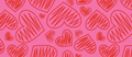 Hearts 2 Tumbler DTF Print Design