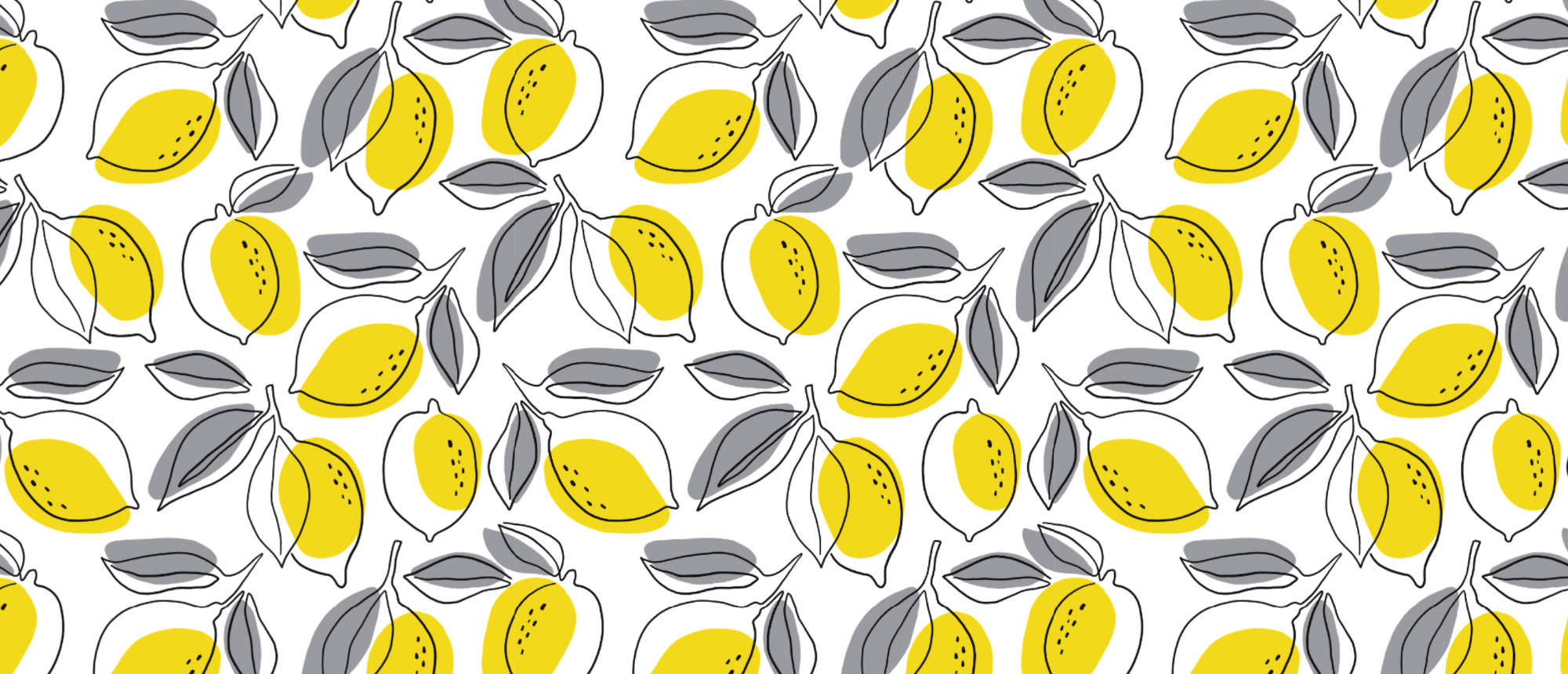 Lemons Tumbler DTF Design (Transparent)