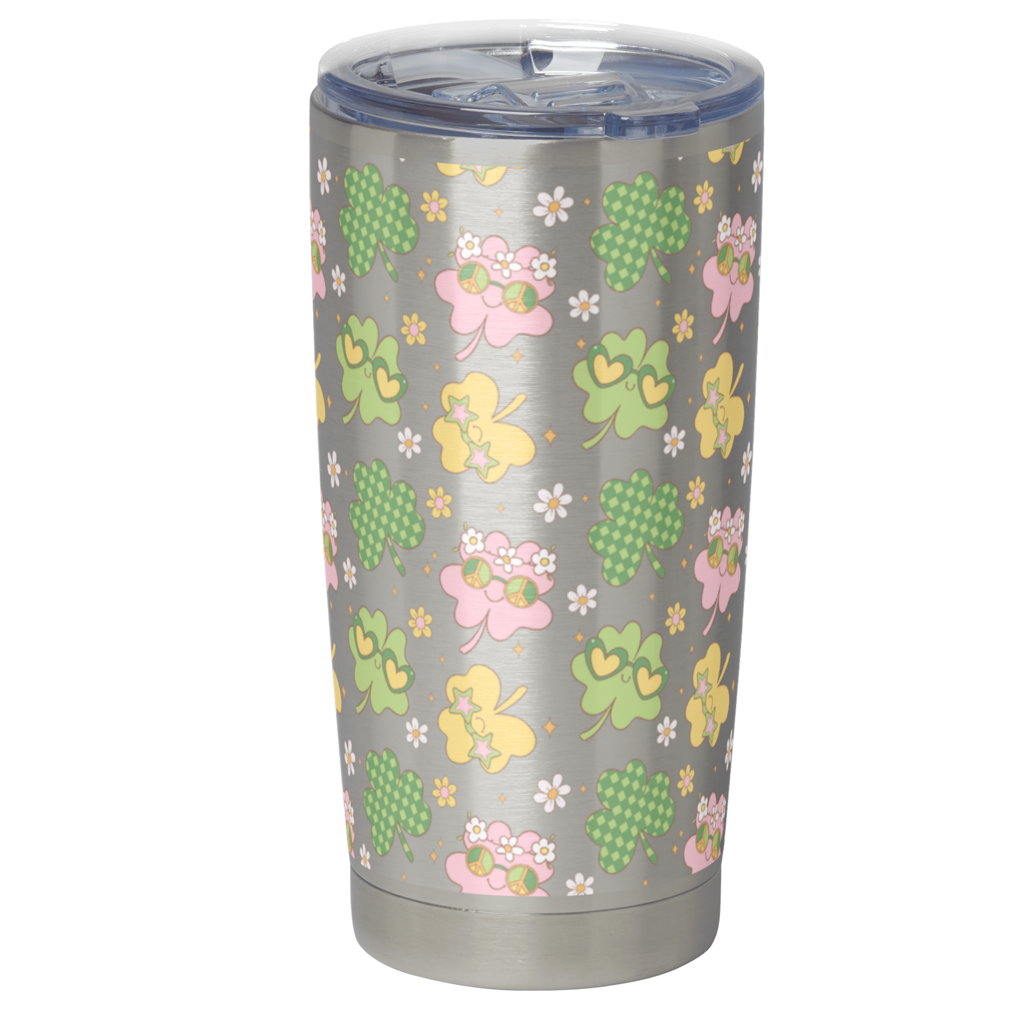 Lucky Tumbler DTF Print Design (Transparent)
