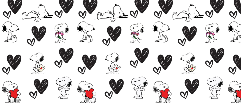 Snoopy Tumbler DTF Print Design (Transparent)