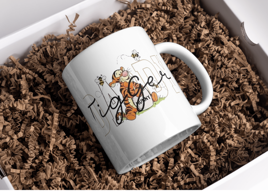 Coffee Mug DTF Print Design