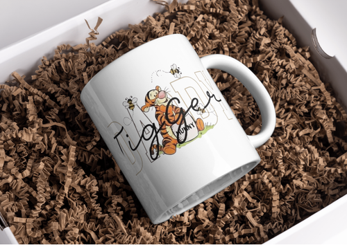 Coffee Mug DTF Print Design