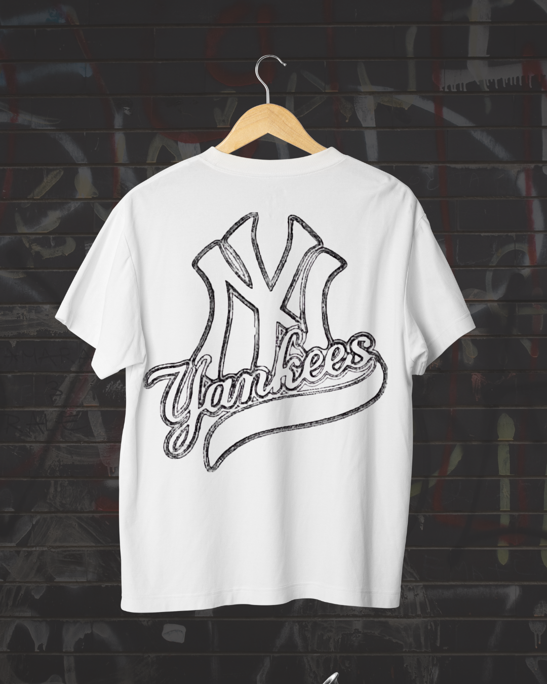 Yankees T-Shirt Print Design