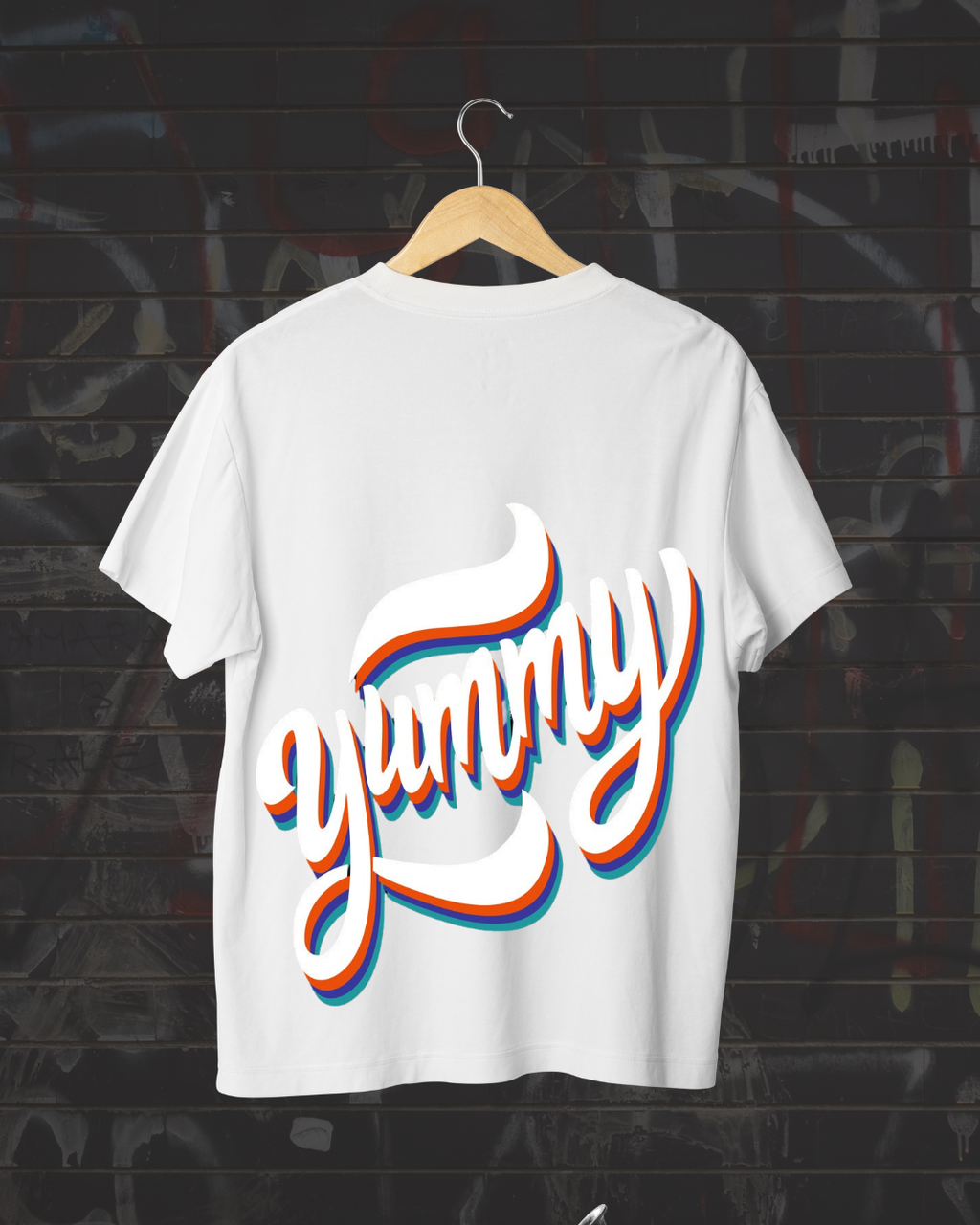 Yummy T-Shirt Print Design