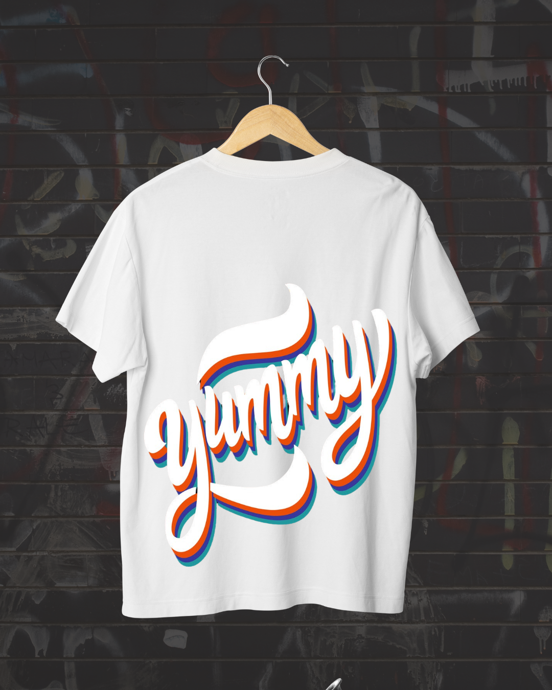 Yummy T-Shirt Print Design
